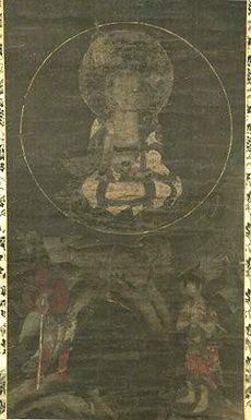地蔵菩薩二童子像